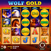 OceanSpin - Wolf Gold Slot Game - Pragmatic Play