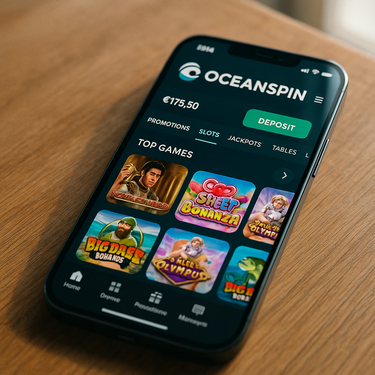 OceanSpin - Mobilna različica platforme - Slovenija